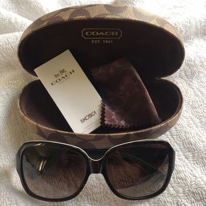 New Authentic Coach Bridget Sunglasses